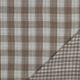 DOUBLE GAUZE DOUBLE SIDED CHECKS - SAND