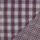 DOUBLE GAUZE DOUBLE SIDED CHECKS - GRAPE