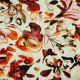 VISCOSE LUREX DIGITAL FLOWERS - ECRU