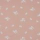 WASHED COTTON EMBROIDERY - ROSE