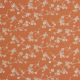 COTTON WASHED FLOWERS - PUMPKIN ORANGE