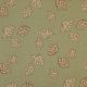DOUBLE GAUZE MONSTERA LEAVES - BEIGE
