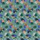 SOFT SWEAT FLOWERS - LIGHT CYAN