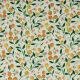 DOUBLE GAUZE DIGITAL FRUIT & FLOWERS - LIGHT SALMON