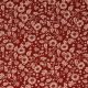 DOUBLE GAUZE FLOWERS - BRIQUE