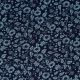 DOUBLE GAUZE FLOWERS - NAVY