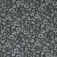 DOUBLE GAUZE FLOWERS - DARK GREY