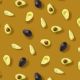 CANVAS DIGITAL AVOCADO - OCHRE