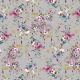 JERSEY DIGITAL FLOWERS - LIGHT GREY
