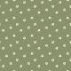 FRENCH TERRY FLOWERS - LIGHT GREEN