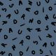 SOFT SWEAT LETTERS - JEANS