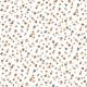 MODAL COTTON JERSEY SMALL DAISY - WHITE
