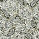 VISCOSE JERSEY DIGITAL PAISLEY - OFF WHITE
