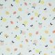 POPLIN GLITTER FRUIT - WHITE