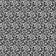 POPLIN LEAVES - BLACK