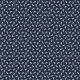 POPLIN LEAVES - NAVY