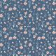 POPLIN DIGITAL FLOWERS - JEANS