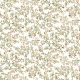 JERSEY DIGITAL LEAVES - WHITE