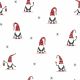CANVAS CHRISTMAS GNOMES - WHITE
