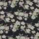 CHIFFON FLOWERS - BLACK / LAVENDER