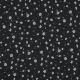 CHIFFON FLOWERS - BLACK / WHITE