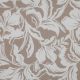 PRINTED VISCOSE LEAVES - SAND