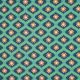 COATED COTTON FLOWERS - GREEN