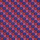 COATED COTTON FLOWERS - NAVY