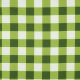 COATED COTTON CHECKS - DARK GREEN