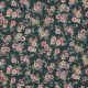 COATED COTTON FLOWERS - DARK EMERALD