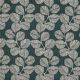 COATED COTTON LEAVES - DARK PETROL