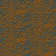 COATED COTTON ANIMAL SKIN - PETROL